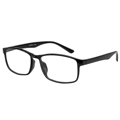 Brýle G136 černé plastové obroučky