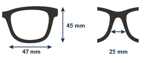 Brýle G133 postranice s&nbsp;hnědý vzorem plastové obroučky